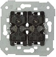 Выключатель кнопочный с подсветкой без накладки без рамки Simon75 2-кл. картинка